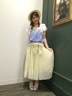 axes femmeさん(レディース・160cm)の春コーディネート