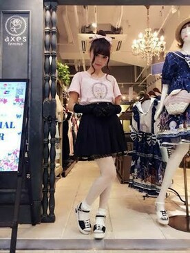 axes femmeさん(レディース・160cm)の夏コーディネート