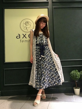 axes femmeさん(レディース・160cm)の夏コーディネート