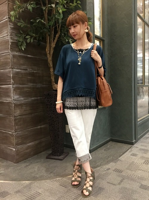 axes femme（axes femme）｜axes femmeのTシャツ/カットソーを使ったコーディネート WEAR