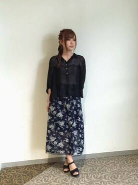 axes femmeさん(レディース・160cm)の夏コーディネート