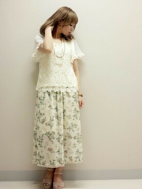 axes femmeさん(レディース・160cm)の夏コーディネート