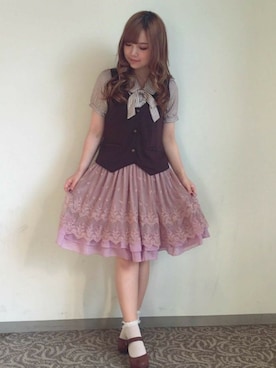 axes femmeさん（レディース・160cm）の秋コーディネート
