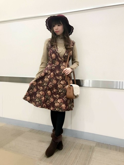 axes femme（axes femme）｜axes femmeのハットを使ったコーディネート WEAR