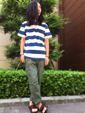 Renさん（メンズ・176cm）の春コーディネート