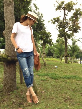 manaさん（レディース・156cm）の夏コーディネート