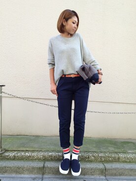 manaさん（レディース・156cm）の秋コーディネート