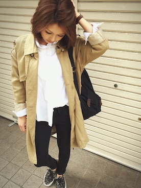 manaさん(レディース・156cm)の秋コーディネート