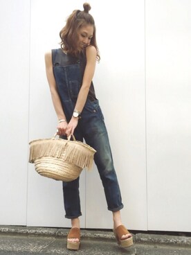 manaさん(レディース・156cm)の春コーディネート