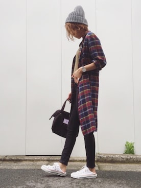 manaさん（レディース・156cm）の秋コーディネート