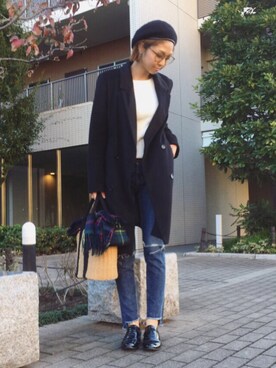 manaさん（レディース・156cm）の秋コーディネート