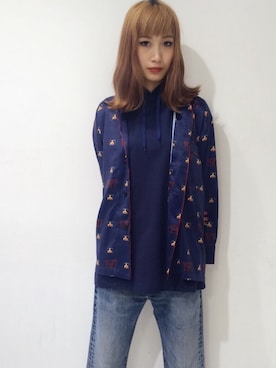 「LABRAT（ラブラット）のアイテム」を使った、seilaさん（レディース・164cm）の夏コーディネート