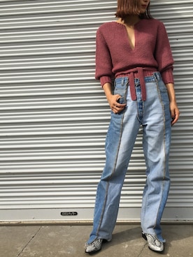 「cannabis_ladies」｜「アイテム（サロペット/オーバーオール）」を使った、seilaさん（レディース・164cm）の秋コーディネート