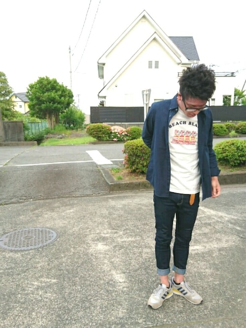 adidas 着画 シャツの着こなし・コーディネート│ozie【スニーカーとスーツ