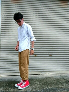 υ∃Dα.мさん（メンズ・176cm）の秋コーディネート