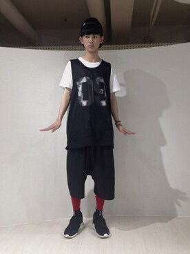 「PYREX（パイレックス）のアイテム」を使った、☺︎NAOYA☺︎さん（メンズ・174cm）の夏コーディネート