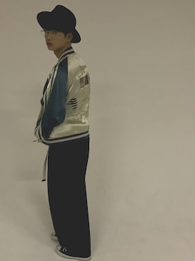 「LOVE」｜「アイテム（帽子）」を使った、☺︎NAOYA☺︎さん（メンズ・174cm）の秋コーディネート