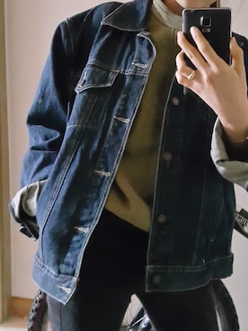 「MIXXO（ミッソ）のアイテム（パンツ）」を使った、장은아さん（レディース・165cm）の冬コーディネート