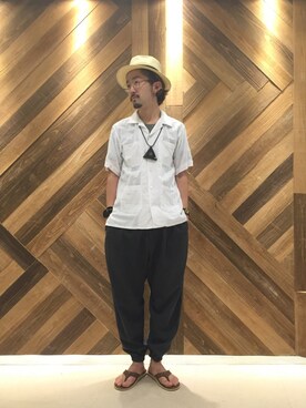 「sorbatti」｜mashiiさん（メンズ・172cm）の夏コーディネート