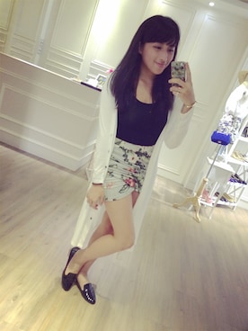 「JOYRICH」｜「アイテム（その他シューズ）」を使った、Jacqueline☀️さん（レディース・165cm）の夏コーディネート