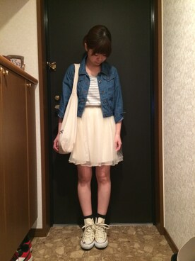 ぴーさん。さん（レディース・152cm）の春コーディネート