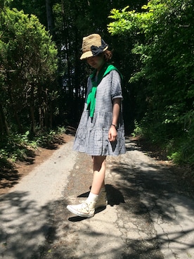 「夏のコーディネート」｜ぴーさん。さん（レディース・152cm）の春コーディネート
