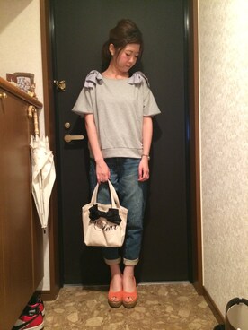 ぴーさん。さん（レディース・152cm）の夏コーディネート