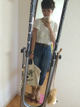 ぴーさん。さん（レディース・152cm）の夏コーディネート