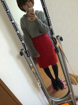 ぴーさん。さん（レディース・152cm）の冬コーディネート