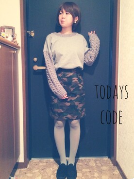 ぴーさん。さん（レディース・152cm）の冬コーディネート