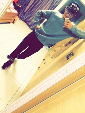 「PANTS...（パンツ）のアイテム」を使った、控肉Williamさん（メンズ・175cm）の秋コーディネート