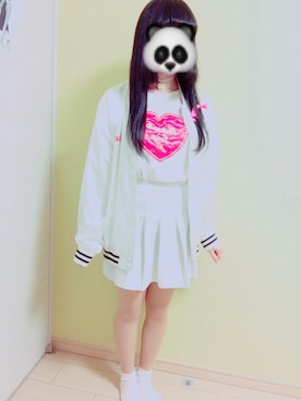 「Decorative（デコラティブ）のアイテム」を使った、︎︎☺︎ ゆぅちゃむ ︎︎☺︎さん（レディース・155cm）の春コーディネート