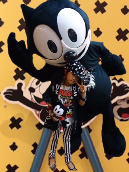 HYSTERIC MINI（ヒステリックミニ）の「HYSTERIC MINI×FELIX THE CAT