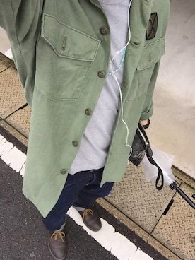 enomonさん（メンズ・174cm）の春コーディネート