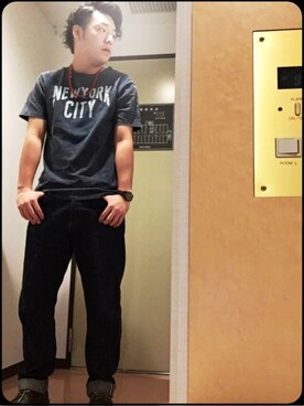 「ショット」｜「アイテム（アクセサリー）」を使った、enomonさん（メンズ・174cm）の夏コーディネート