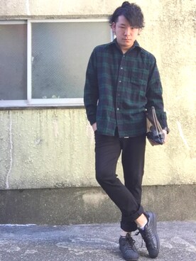 enomonさん（メンズ・174cm）の秋コーディネート