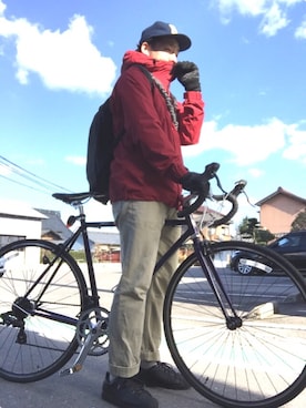 enomonさん（メンズ・174cm）の冬コーディネート