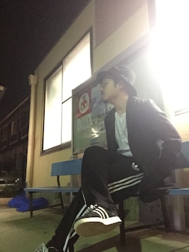 enomonさん（メンズ・174cm）の冬コーディネート