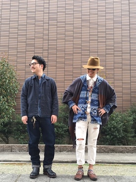 enomonさん(メンズ・174cm)の春コーディネート