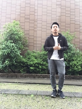 enomonさん（メンズ・174cm）の春コーディネート