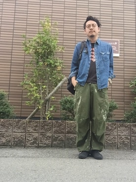 「バディーリー」｜enomonさん（メンズ・174cm）の夏コーディネート