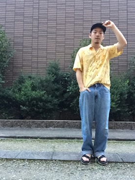 enomonさん（メンズ・174cm）の夏コーディネート