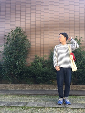 enomonさん（メンズ・174cm）の秋コーディネート