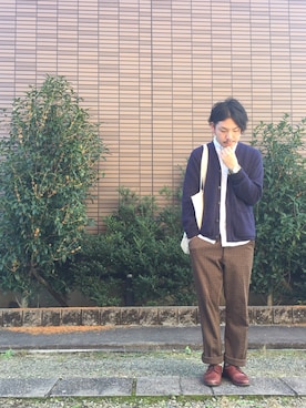 enomonさん（メンズ・174cm）の秋コーディネート