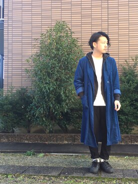 enomonさん（メンズ・174cm）の秋コーディネート