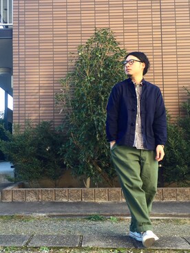 enomonさん(メンズ・174cm)の秋コーディネート