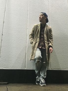 enomonさん（メンズ・174cm）の秋コーディネート