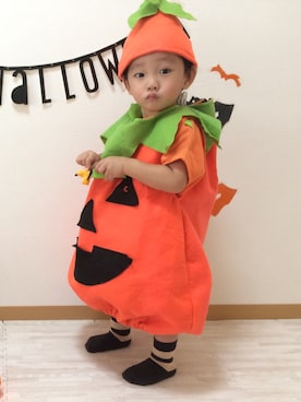 「Trick or Treat」｜shinchamanさん（キッズ・80cm）の秋コーディネート