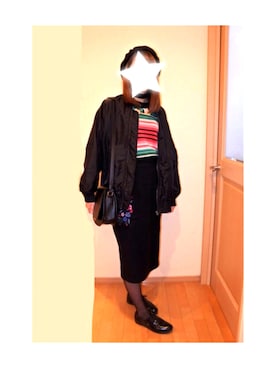 「さしいろ」｜「アイテム（バッグ）」を使った、arisaさん（レディース・165cm）の秋コーディネート