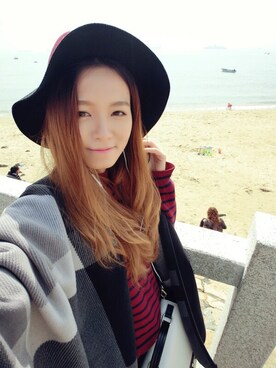 「IKE BEHAR（アイクベーハー）のアイテム」を使った、Ryan818KSさん（レディース・161cm）の秋コーディネート